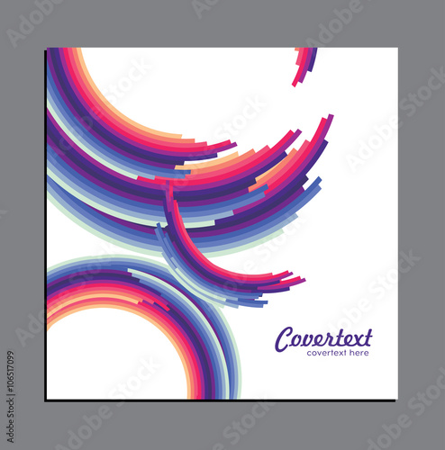abstract brochure or flayer design template book design blank