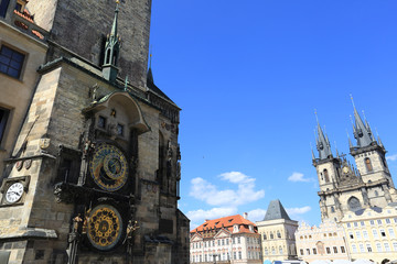 Astronomical clock, Prgaue