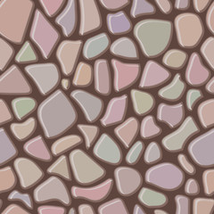 Seamless rock wall abstract pattern