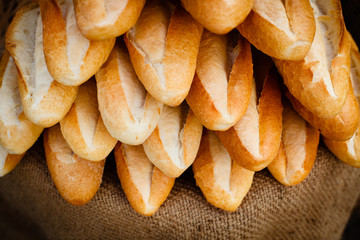 Close-up of traditional bread.