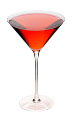 Cosmopolitan on white