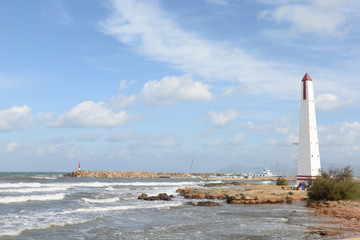 Seezeichen bei Can Picafort, Mallorca