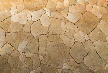 Desert landscape background cracked earth