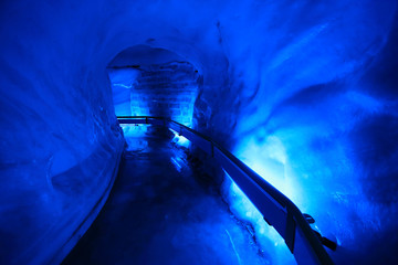 Ice cave at Mount Titlis