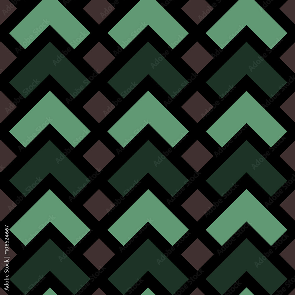 Poster vector seamless pattern. modern stylish texture. repeating geometric tiles.