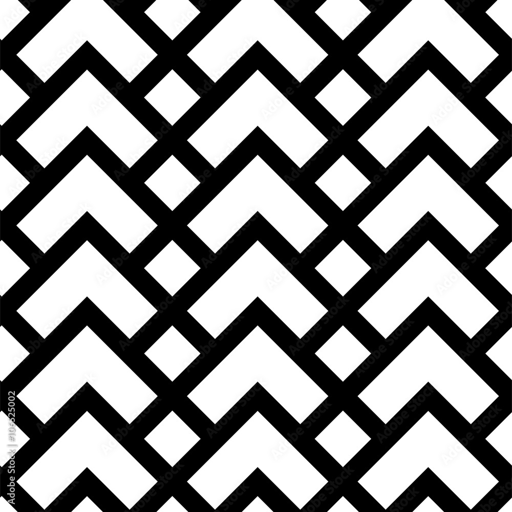 Poster vector seamless pattern. modern stylish texture. repeating geometric tiles.