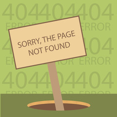 404 error conexion over color background