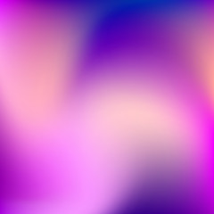 Abstract trend gradient pastel color, pink, violet and blue blur gradient background for deign concepts, wallpapers, web, presentations and prints. Vector illustration.
