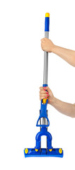 Mop in hands
