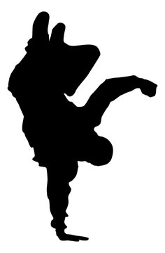 dancer silhouette figures