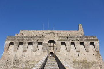 Spanish fortress in Porto Santo Stefano Tuscany, Italy