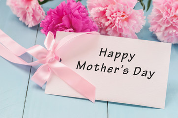 Greeting card with Happy Mother's Day