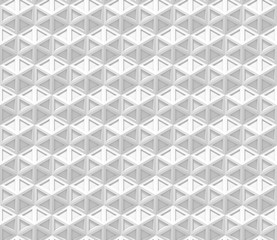 abstract 3d background made of white hexagon structures (seamless)