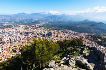 Top view of  Jaen