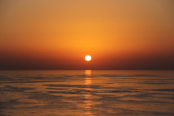 Sonnenaufgang im Oman.