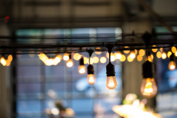 Wedding Reception String Lights