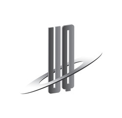 UQ initial logo with silver sphere