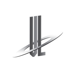 VL initial logo with si, er sphere