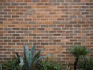 レンガの壁　