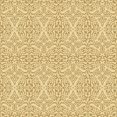 Vintage beautiful background with rich, cream color, luxury ornament