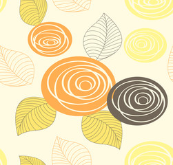 floral seamless patterns,floral background