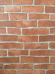 Red brick background