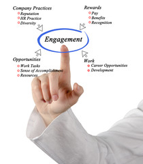 Diagram of engagement
