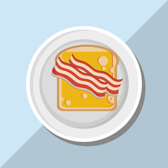 Breakfast icon design, Vector illustration