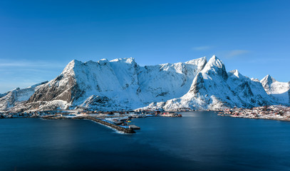 Fototapeta na wymiar Reine, Lofoten Islands, Norway