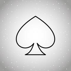 Fototapeta premium casino game icon design 