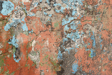 Brick texture with scratches and cracks