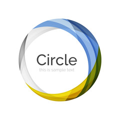 Vector swirl icon or background