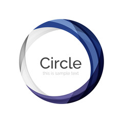Vector swirl icon or background