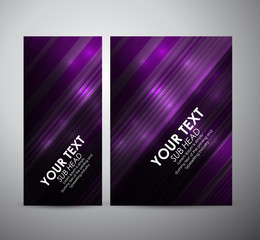 Abstract purple shining line pattern. Graphic resources design template. Vector illustration