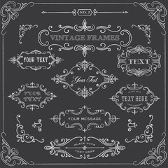 Chalkboard Frames