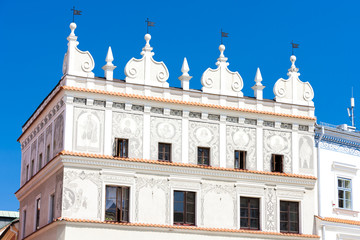 house at Rynek of Old Town, Lublin, Lublin Voivodeship, Poland