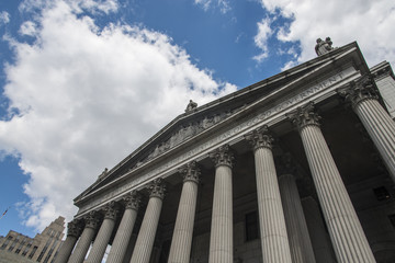 New York State Supreme Court building in Lower Manhattan 