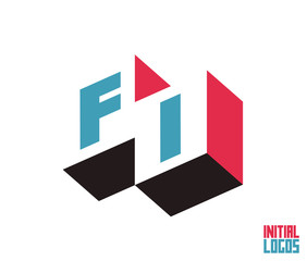 FI Initial Logo for your startup venture