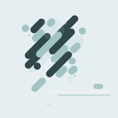 Colorful background with design elegant lines