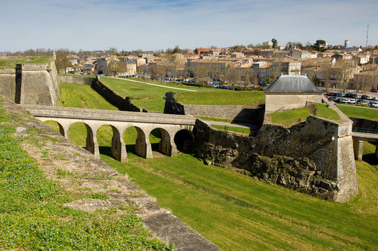 Blaye citadel, France,  Travel, Gironde, Aquitaine, Vauban