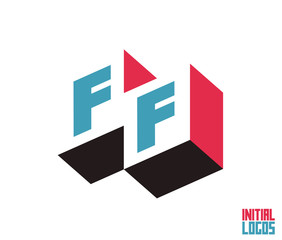 FF Initial Logo for your startup venture