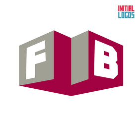 FB Initial Logo for your startup venture