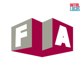 FA Initial Logo for your startup venture