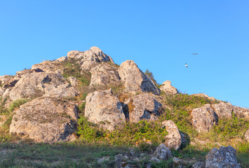 mountain rocky top