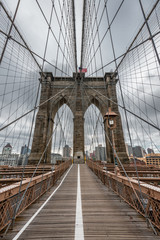 Fototapeta premium Słynny Most Brookliński w Nowym Jorku