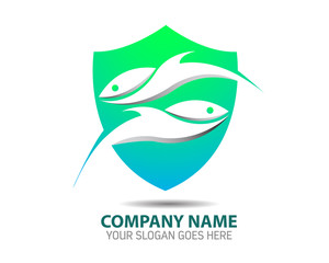 Security Shield Insurance Vector  Logo Icon Template