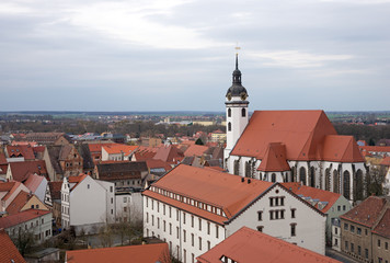 Fototapeta na wymiar Marienkirche in Torgau