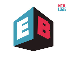 EB Initial Logo for your startup venture