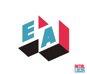 EA Initial Logo for your startup venture