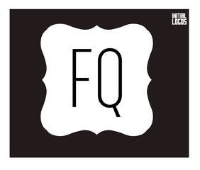 FQ Initial Logo for your startup venture